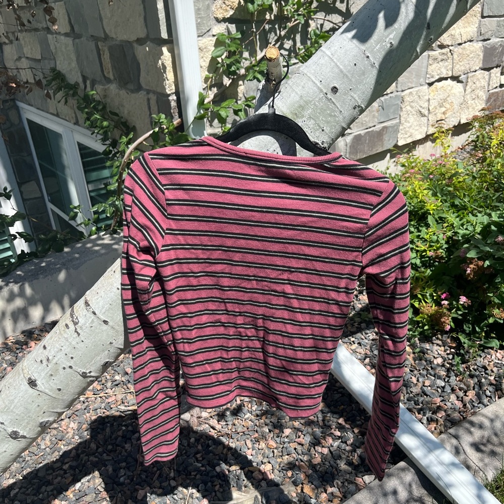 Striped cardigan